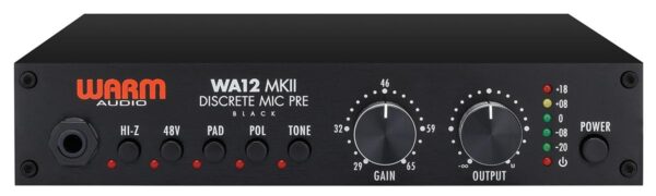 Warm Audio WA12 MKII Black - Spedizione Gratuita - Pronta Consegna