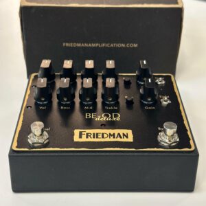 FRIEDMAN PEDALE BEOD DELUXE  EFFETTO OVERDRIVE A 2 CANALI PER CHITARRA OCCASIONE USATO IN GARANZIA 1