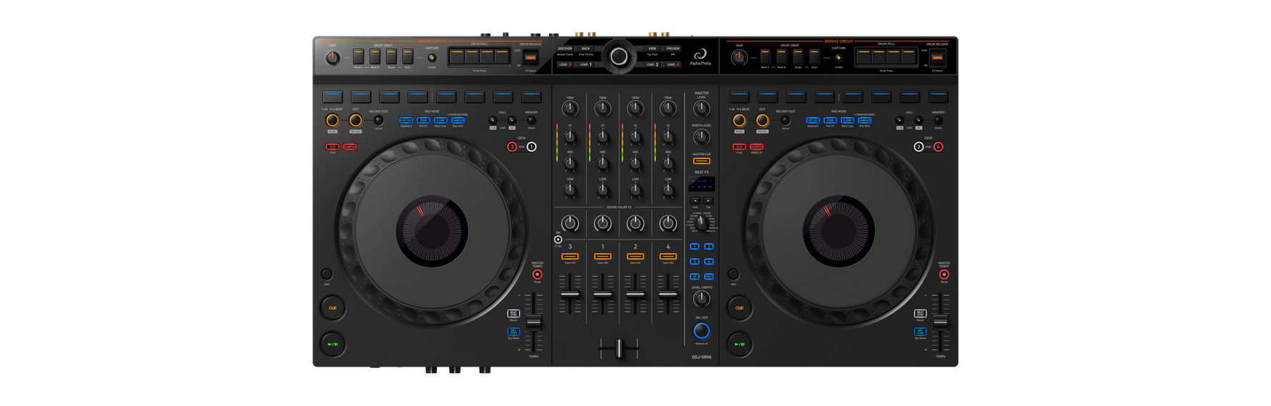 ALPHATHETA DDJ-GRV6 DISPONIBILE IL 15 SETTEMBRE TASSO E SPESE ZERO 20 MESI - Spedizione Gratuita - Pronta Consegna