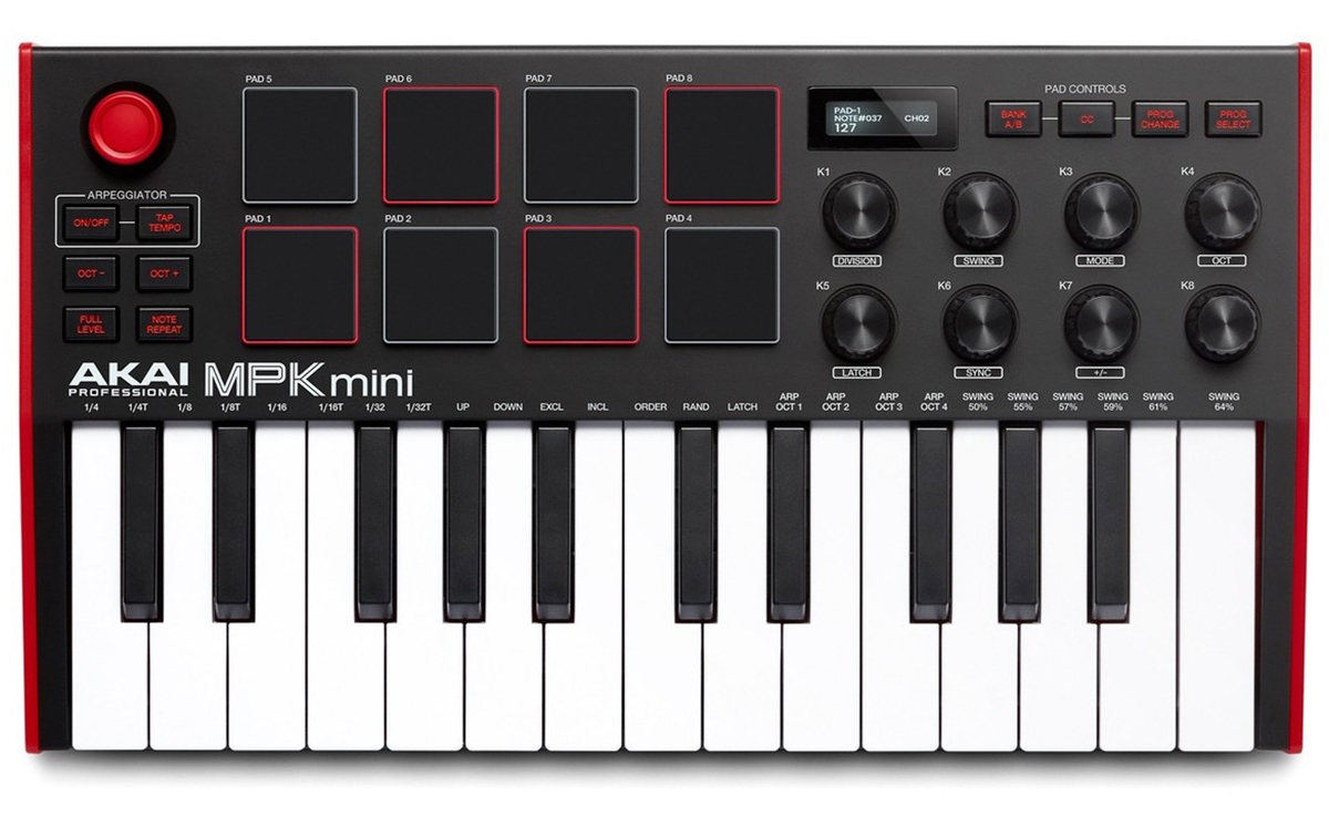 Akai MPK Mini Mk3 – Pronta Consegna