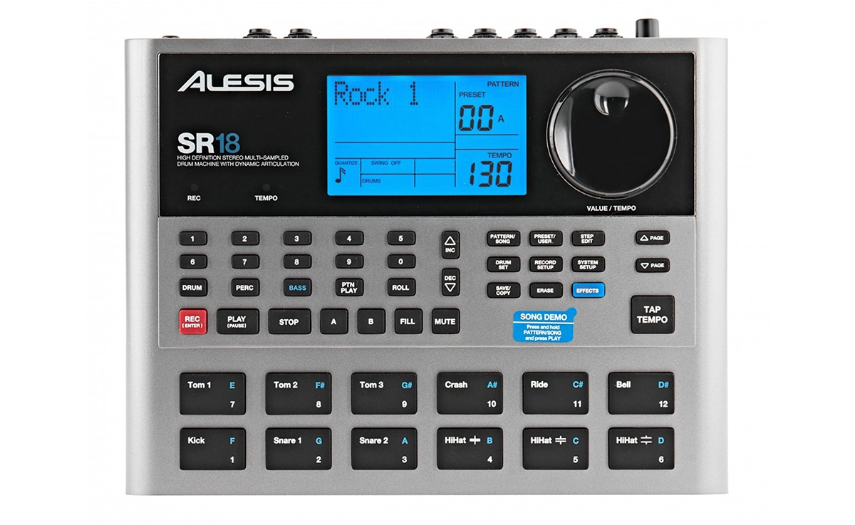ALESIS SR18 Drum Machine – Spedizione Gratuita – Pronta Consegna