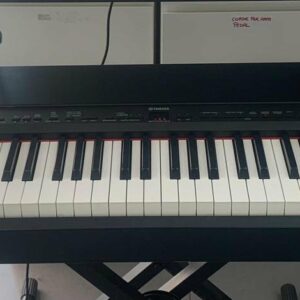 YAMAHA P155 PIANO PIANOFORTE DIGITALE DA PALCO 88 TASTI PESATI CUSTODIA SEMIRIGIDA A TROLLEY INCLUSA