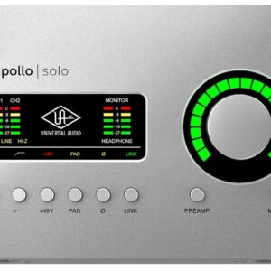 Universal Audio Apollo Solo TB3 | Heritage Edition – Spedizione Gratuita – Pronta Consegna