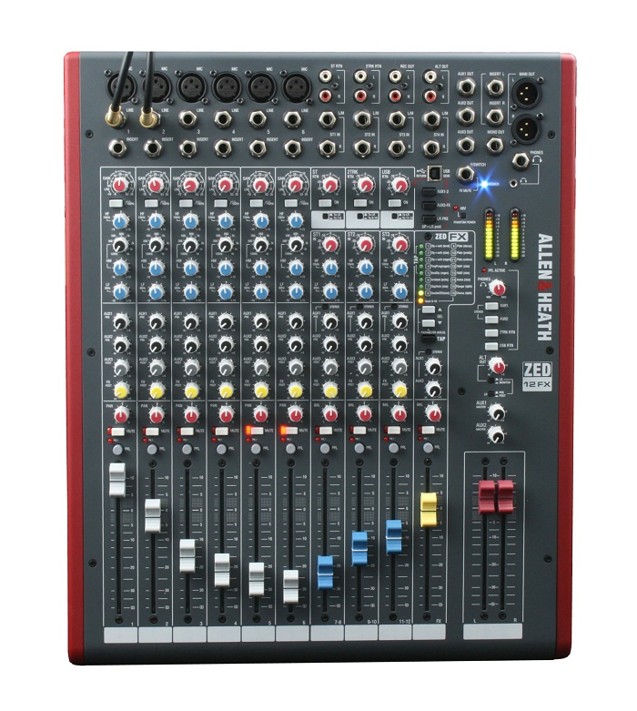 Allen & Heath ZED-12FX – Spedizione Gratuita – Pronta Consegna
