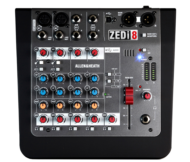 Allen & Heath ZEDi 8 – Pronta Consegna